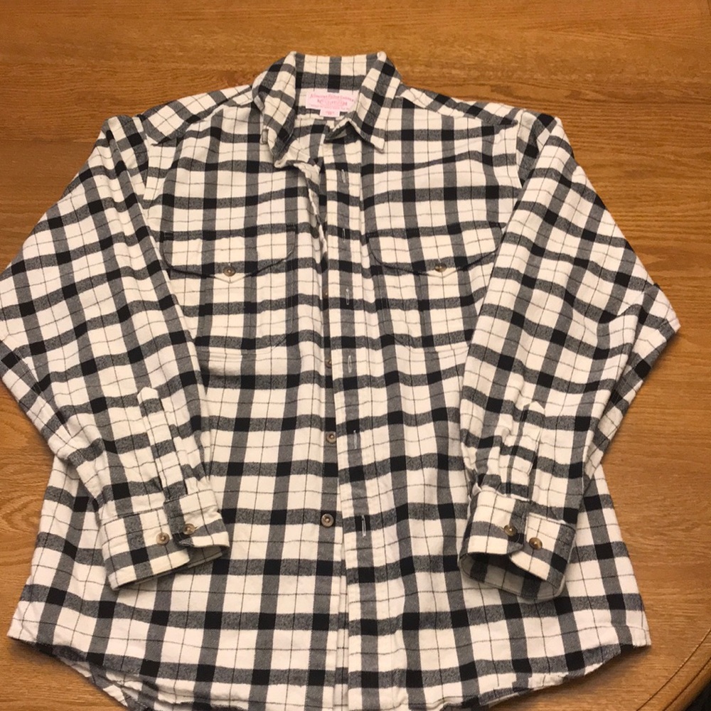 Filson Co. Black and White Flannel